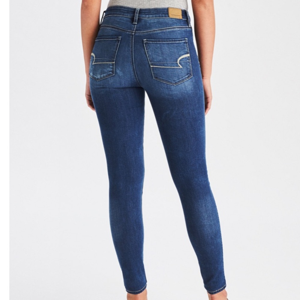 American eagle high waisted skinny jeans